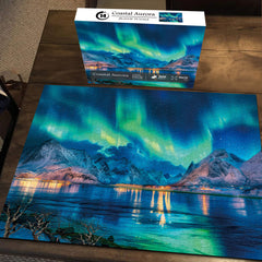 Coastal Aurora Jigsaw Puzzle 1000 Pieces