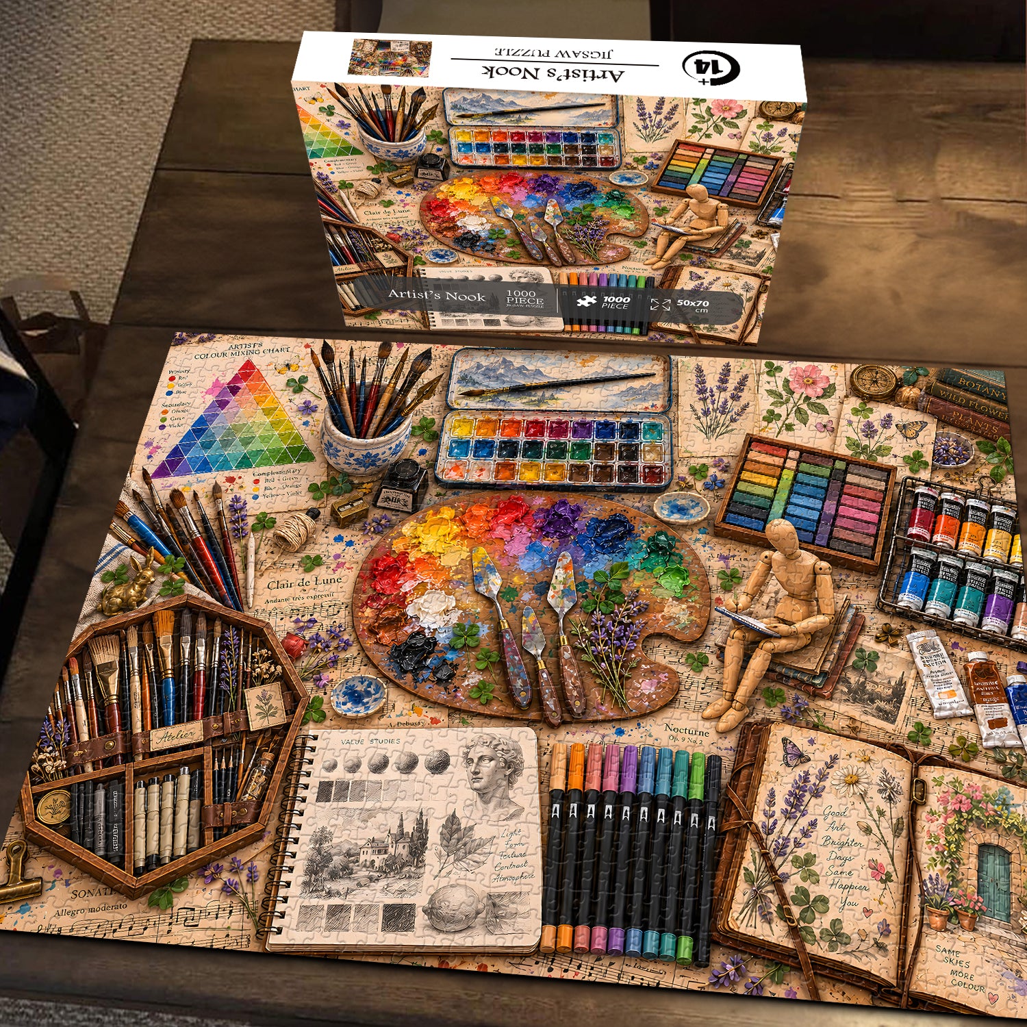 Artist’s Nook Jigsaw Puzzle 1000 Pieces