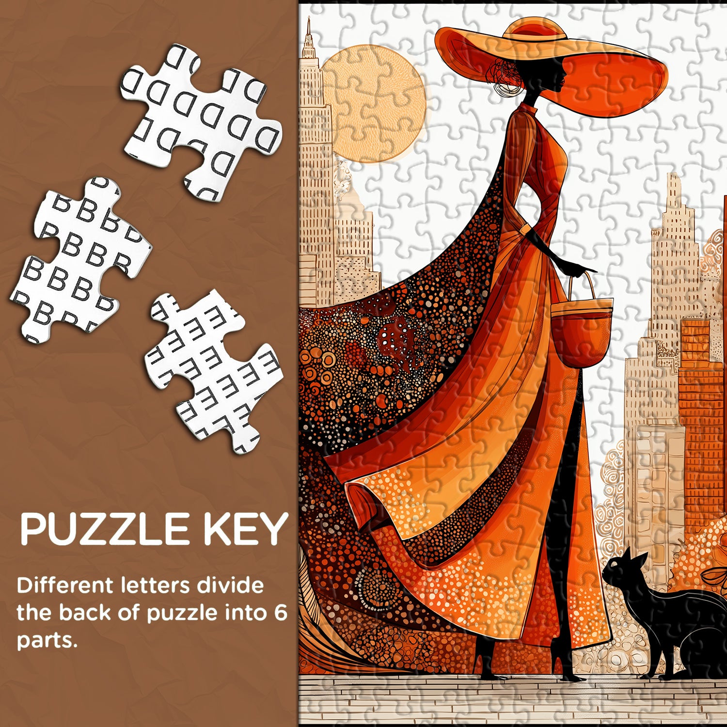 Orange Time Jigsaw Puzzle 1000 Pieces