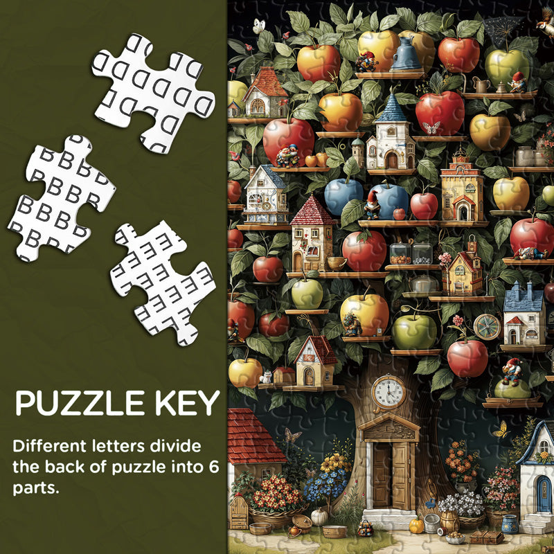 Puzzle de puzzle Apple Retreat de Dwarf 1000 pièces