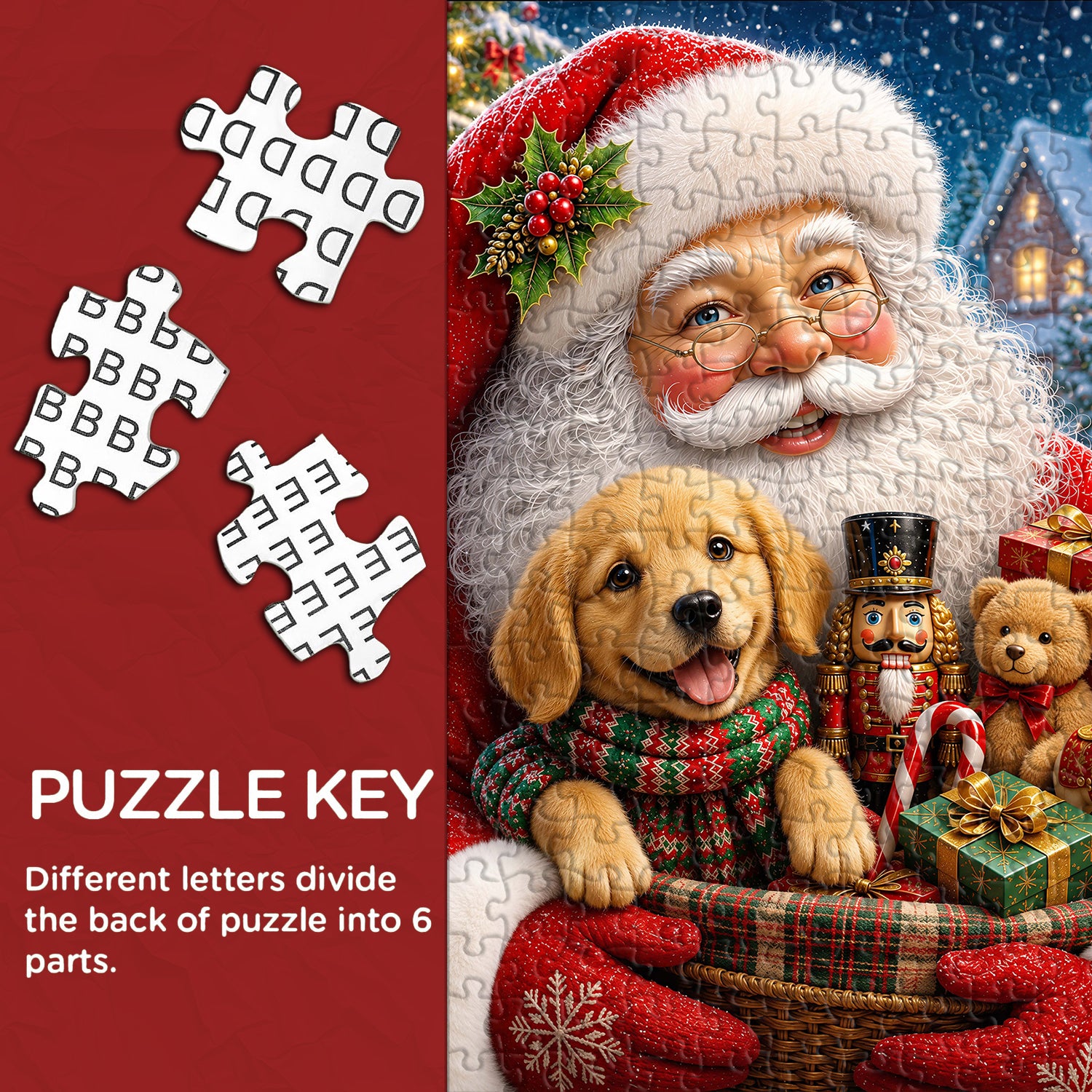 Christmas Gifts Jigsaw Puzzle 1000 Pieces