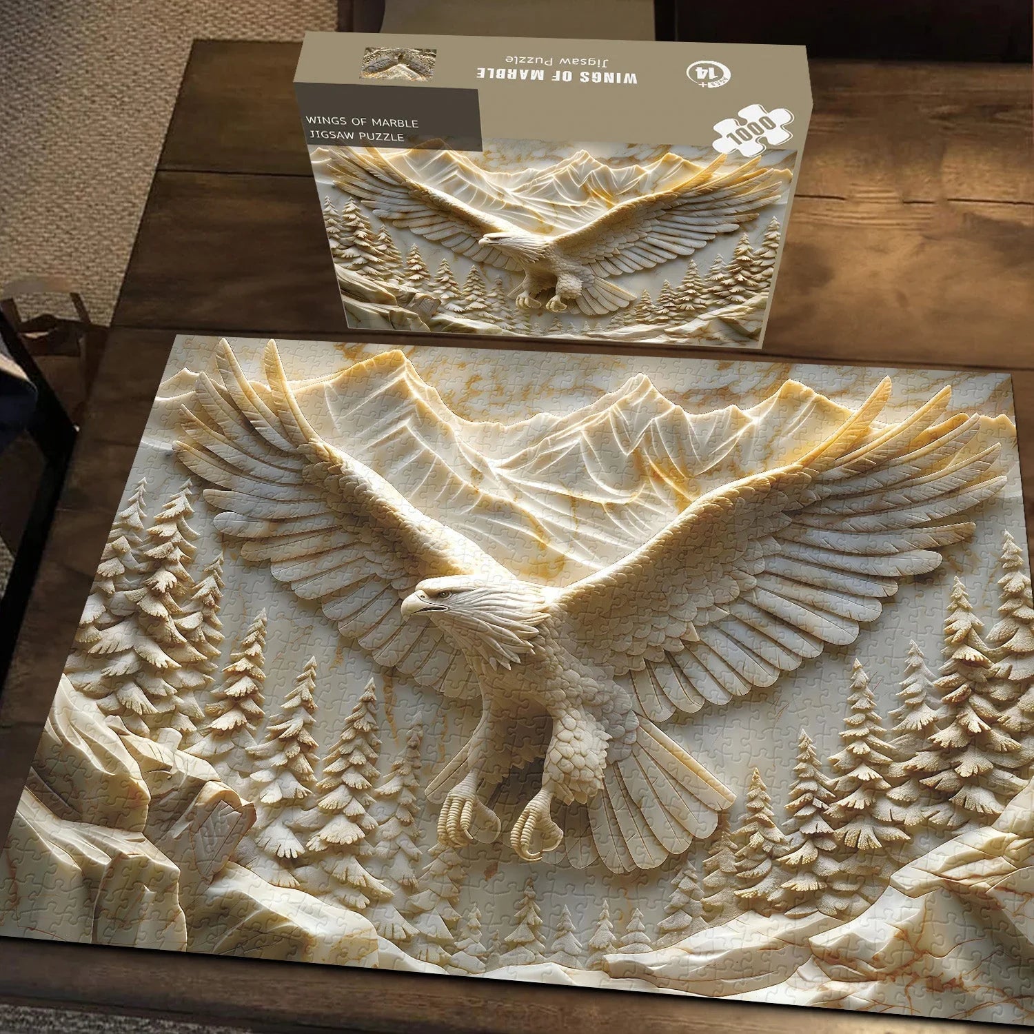Wings of Marble Jigsaw Puzzle 1000 Pieces