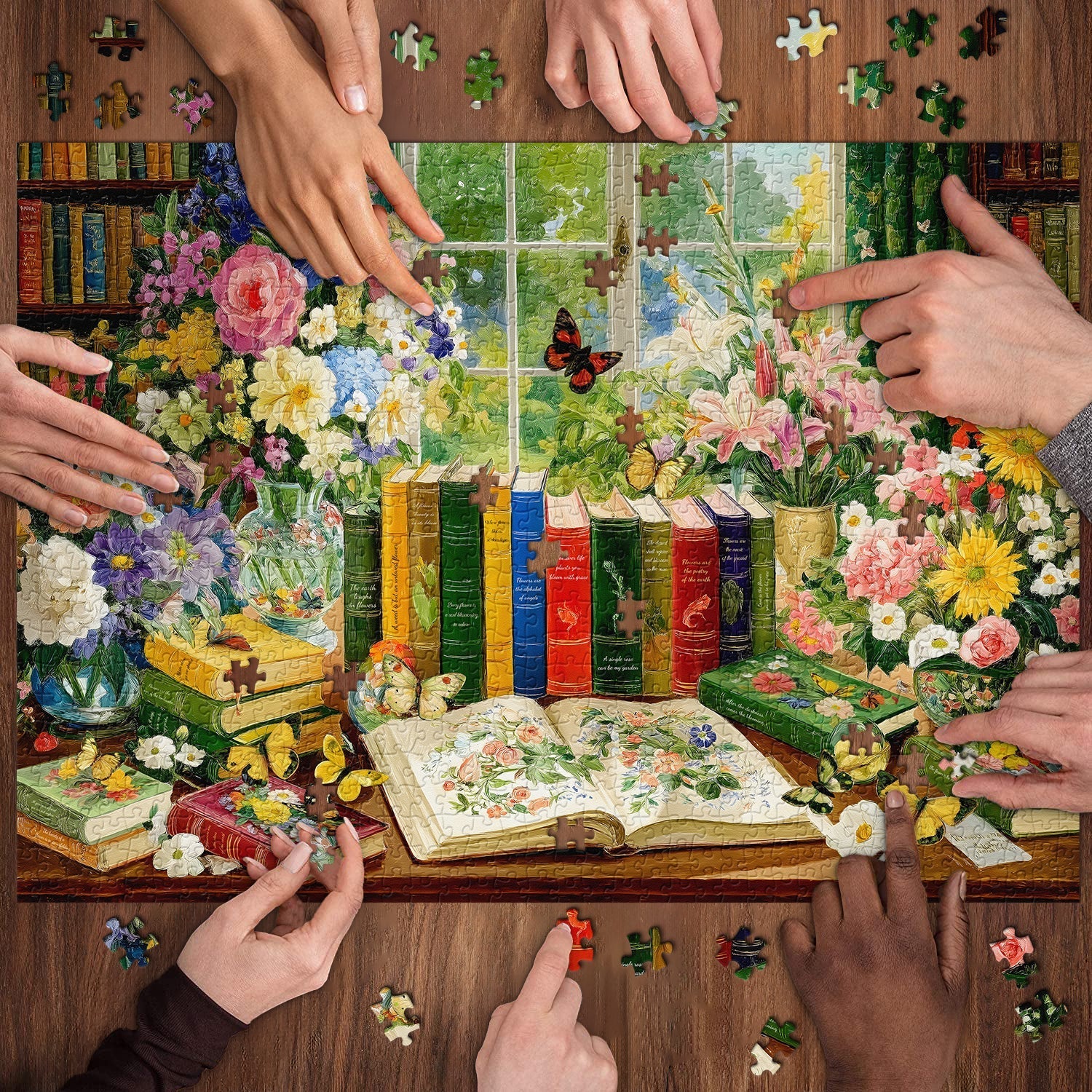 Puzzle Estudio de Floristería 1000 Piezas