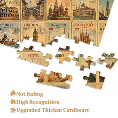 Global Journeys Jigsaw Puzzle 1000 Pieces