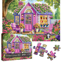 Garden Cottage Jigsaw Puzzles 1000 Pieces