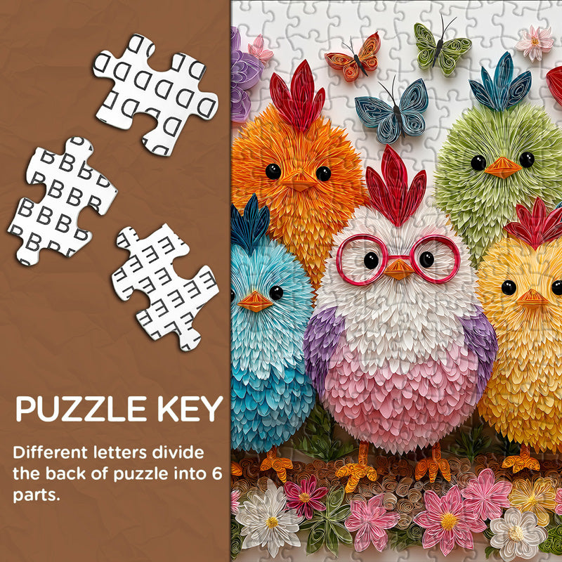 Chicks Blossom Puzzle 1000 pièces