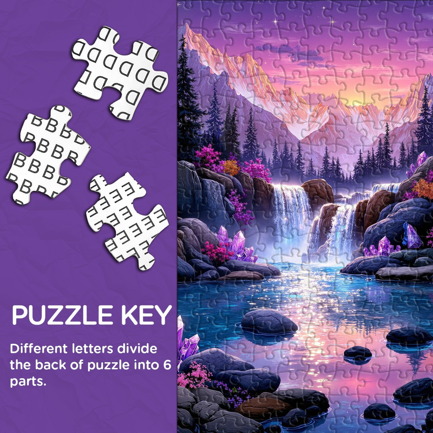 Amethyst Secret Realm Puzzle 1000 Teile