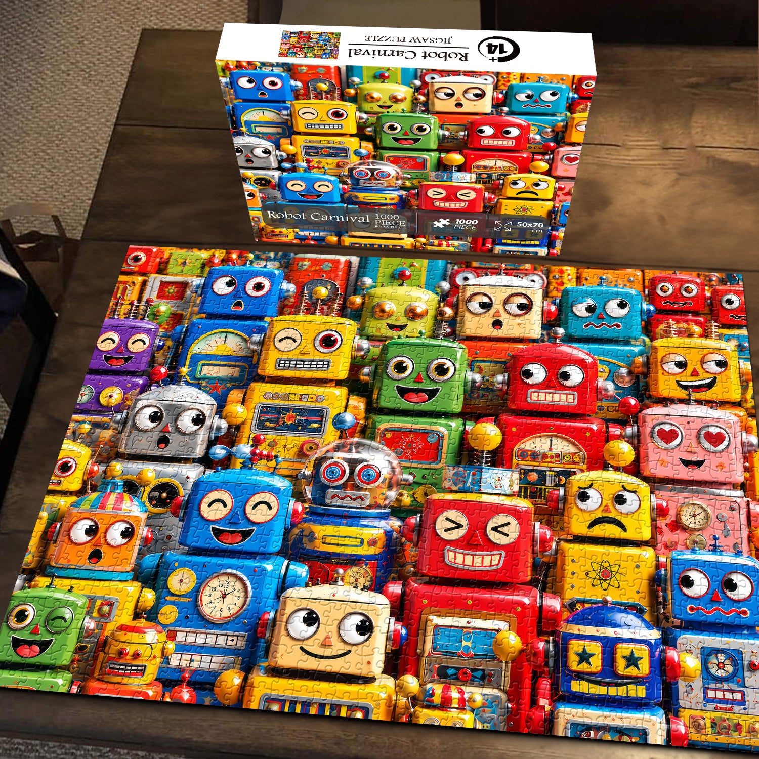 Robot Carnival Jigsaw Puzzle 1000 Pieces