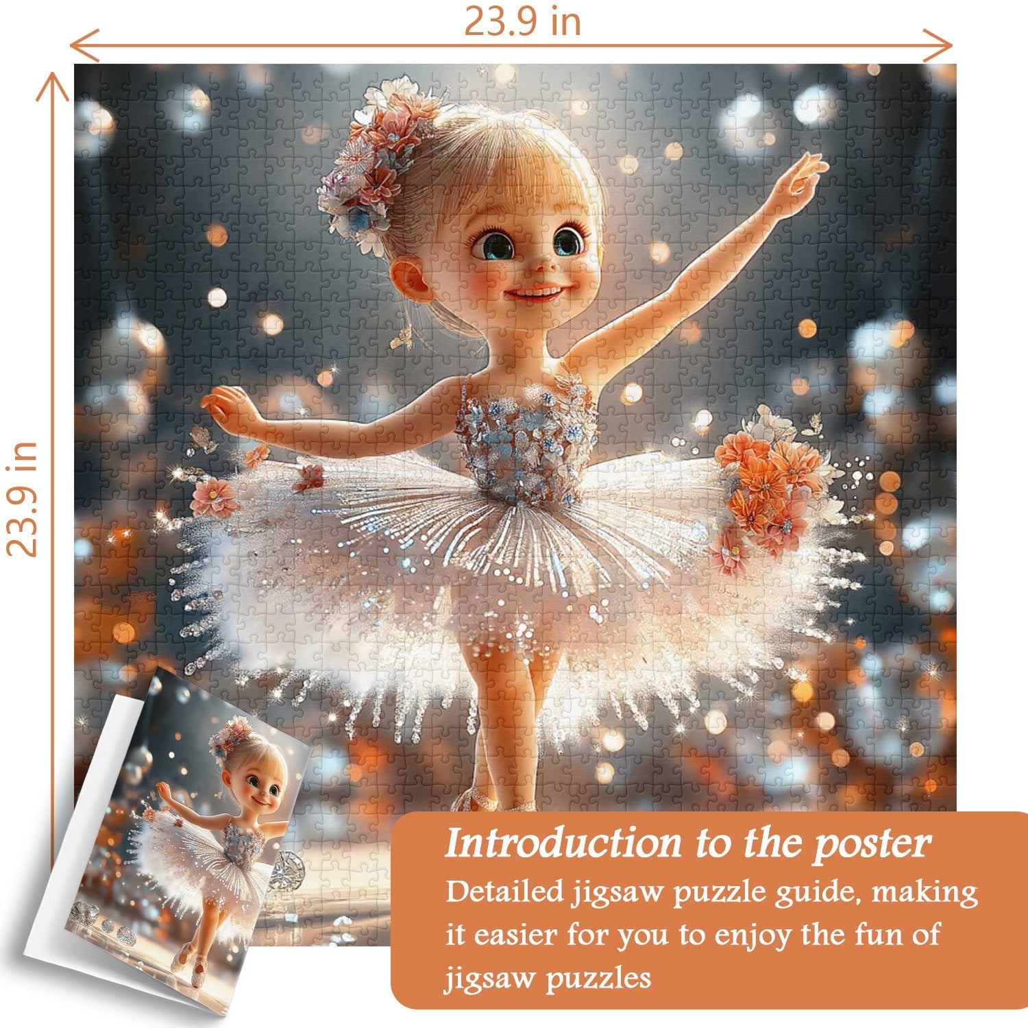 Dreams de ballet puzzle 1000 pièces