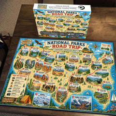 Explore National Parks Jigsaw Puzzle 1000 Pieces