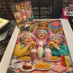 Burger Celebration Jigsaw Puzzle 1000 Pieces