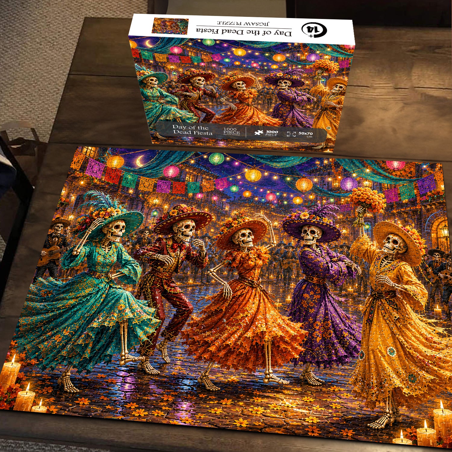 Day of the Dead Fiesta Jigsaw Puzzle 1000 Pieces