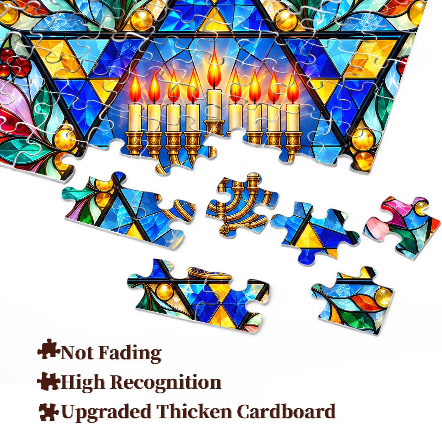 Hanukkah Light Jigsaw Puzzle 1000 Pieces