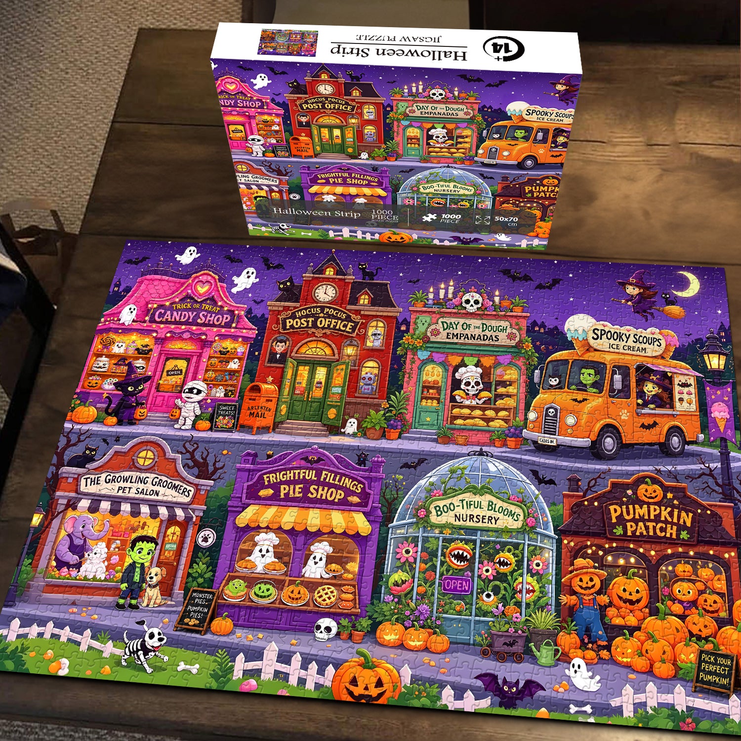 Halloween Strip Jigsaw Puzzle 1000 Pieces