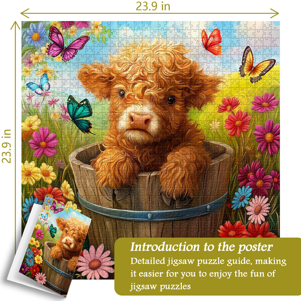 Meadow Cow Playtime Jigsaw Puzzles 1000 Pieces