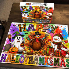 Holiday Mashup Jigsaw Puzzle 1000 Pieces