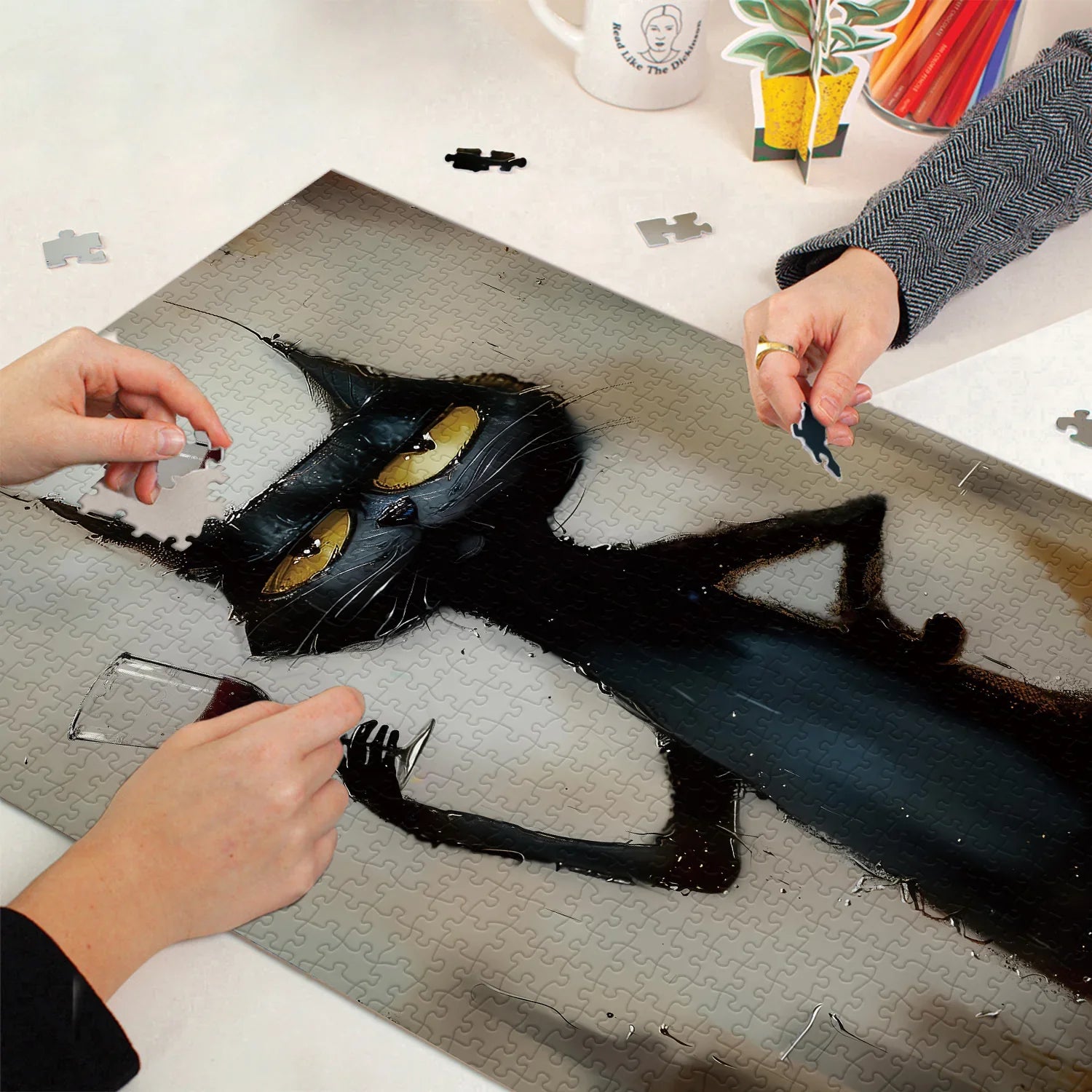 Tipsy Blackcat Puzzle 1000 pièces