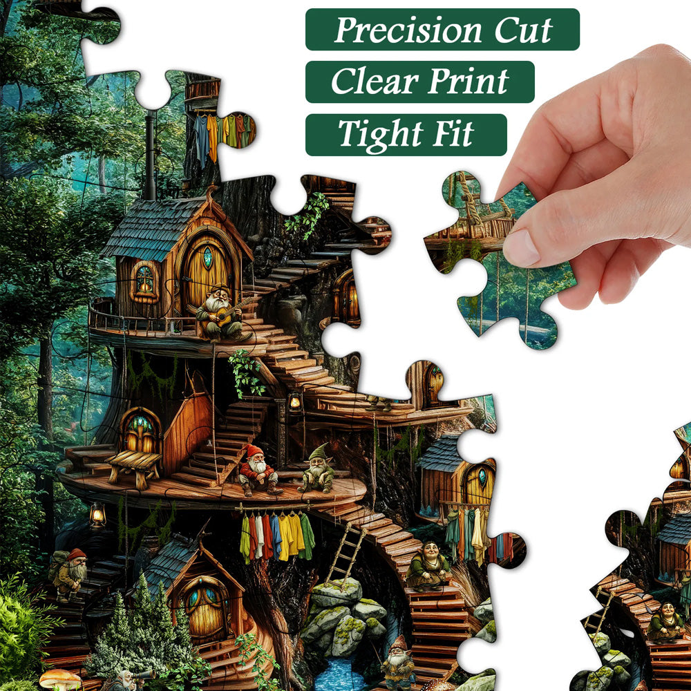 Forest Gnome Jigsaw Puzzles 1000 Pieces