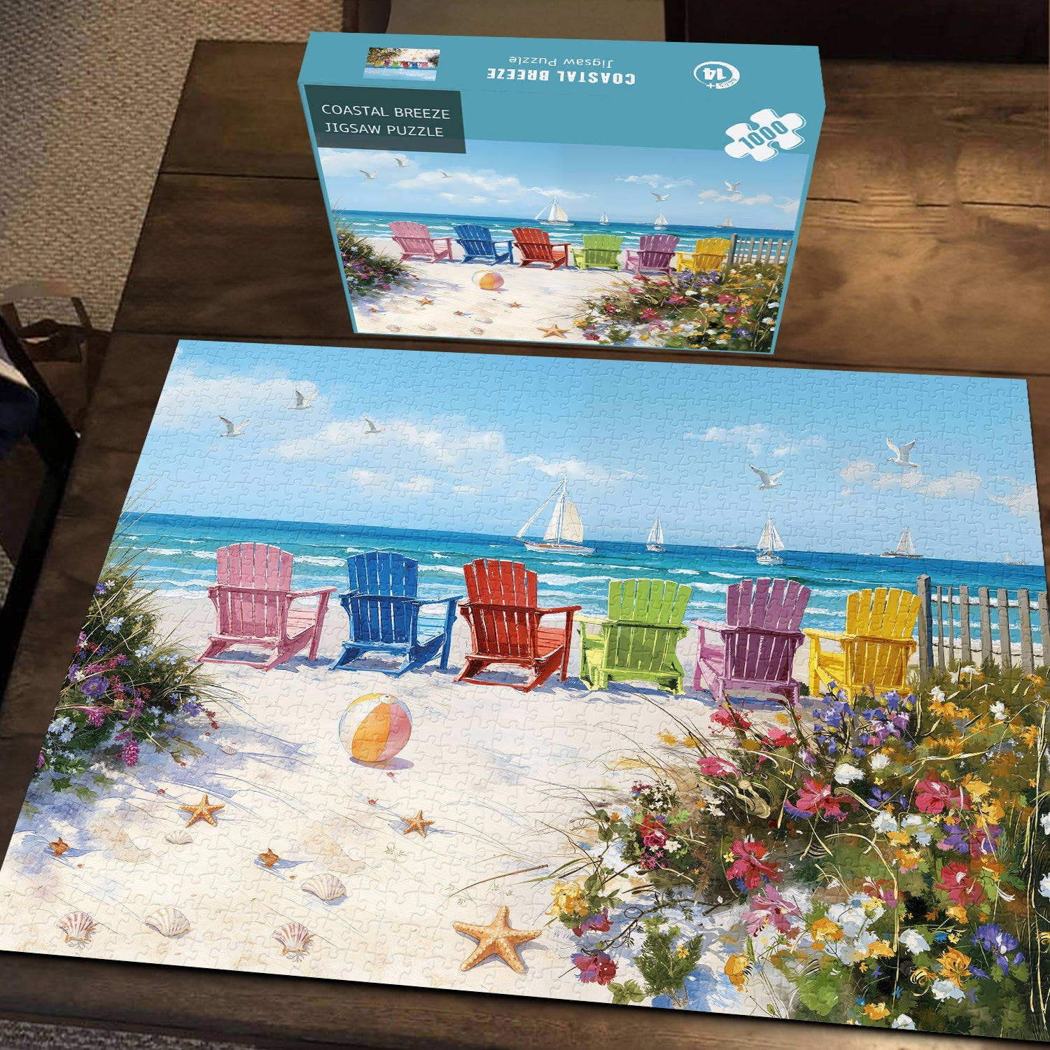 Puzzle sulla brezza costiera, 1000 pezzi