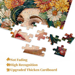 Mosaic Nymph Jigsaw Puzzle 1000 Pieces