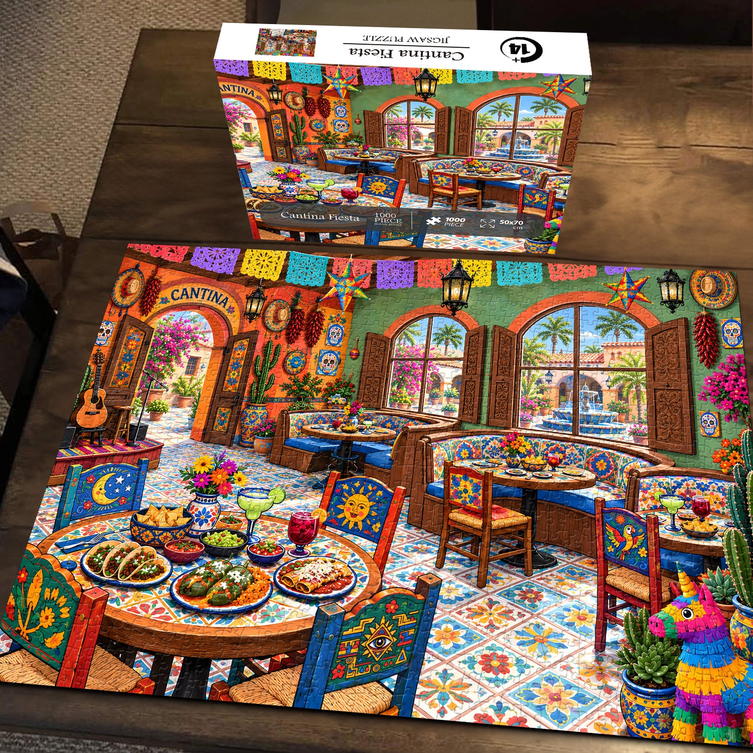 Cantina Fiesta Jigsaw Puzzle 1000 Pieces
