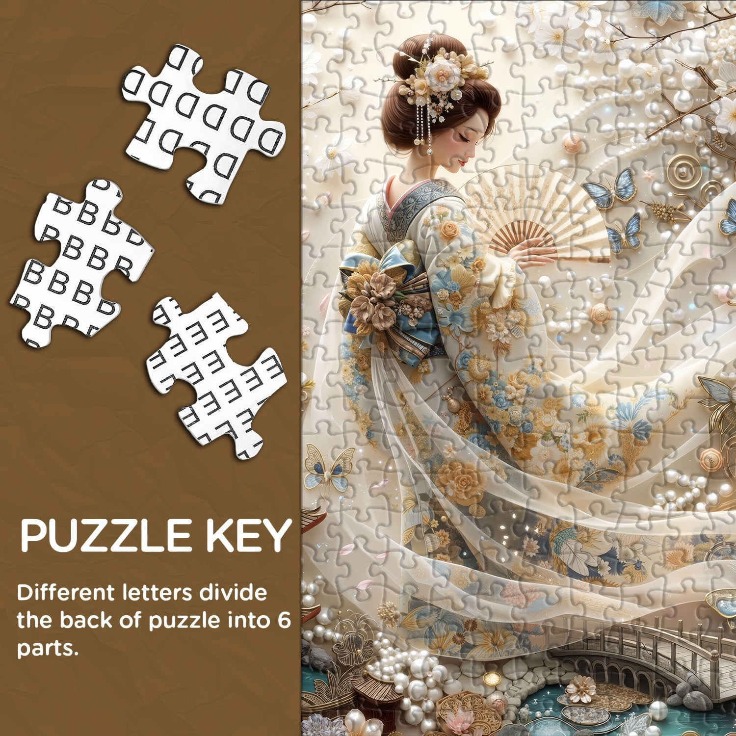 Whispering Blossoms Jigsaw Puzzle 1000 Pieces