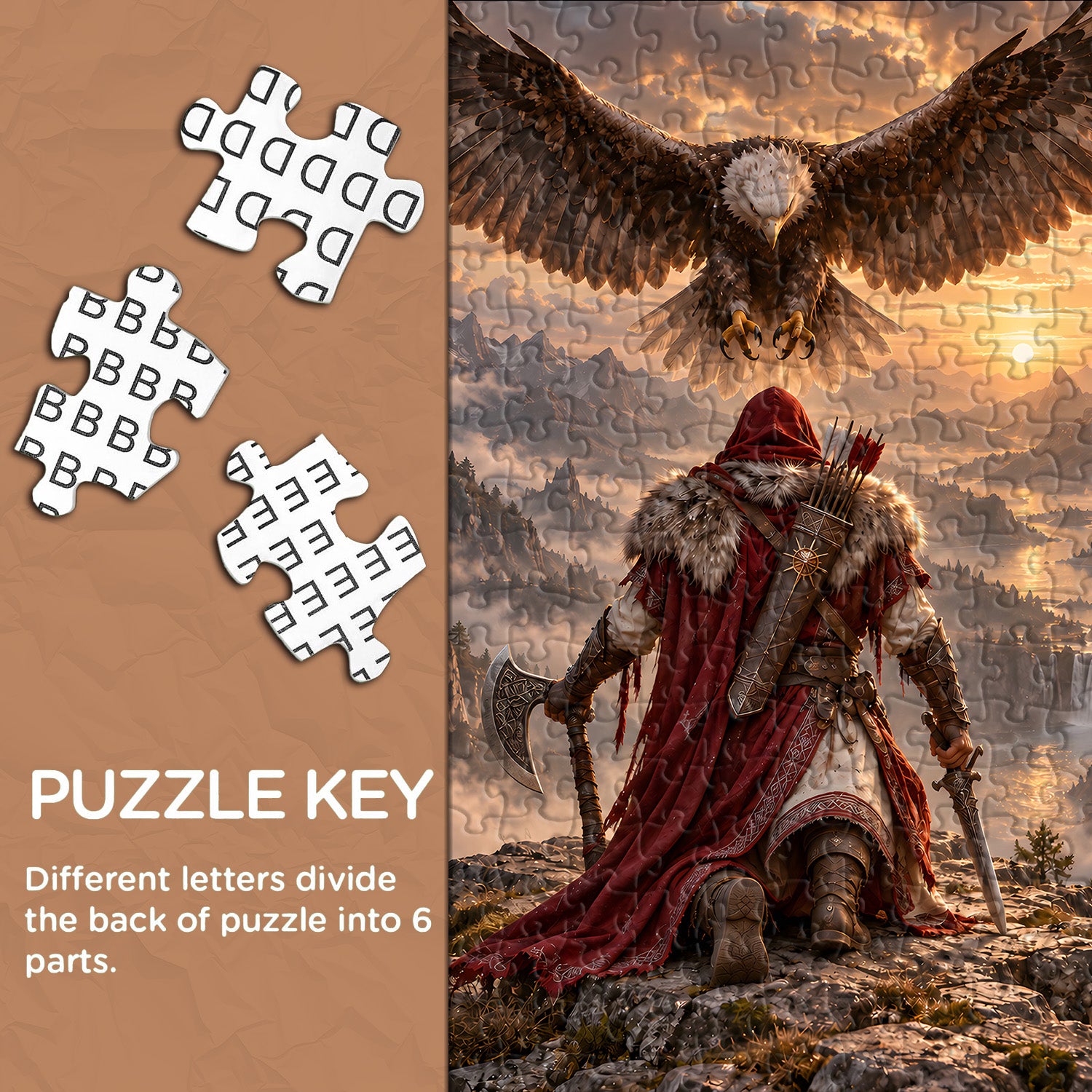 Eagle’s Oath Jigsaw Puzzle 1000 Pieces