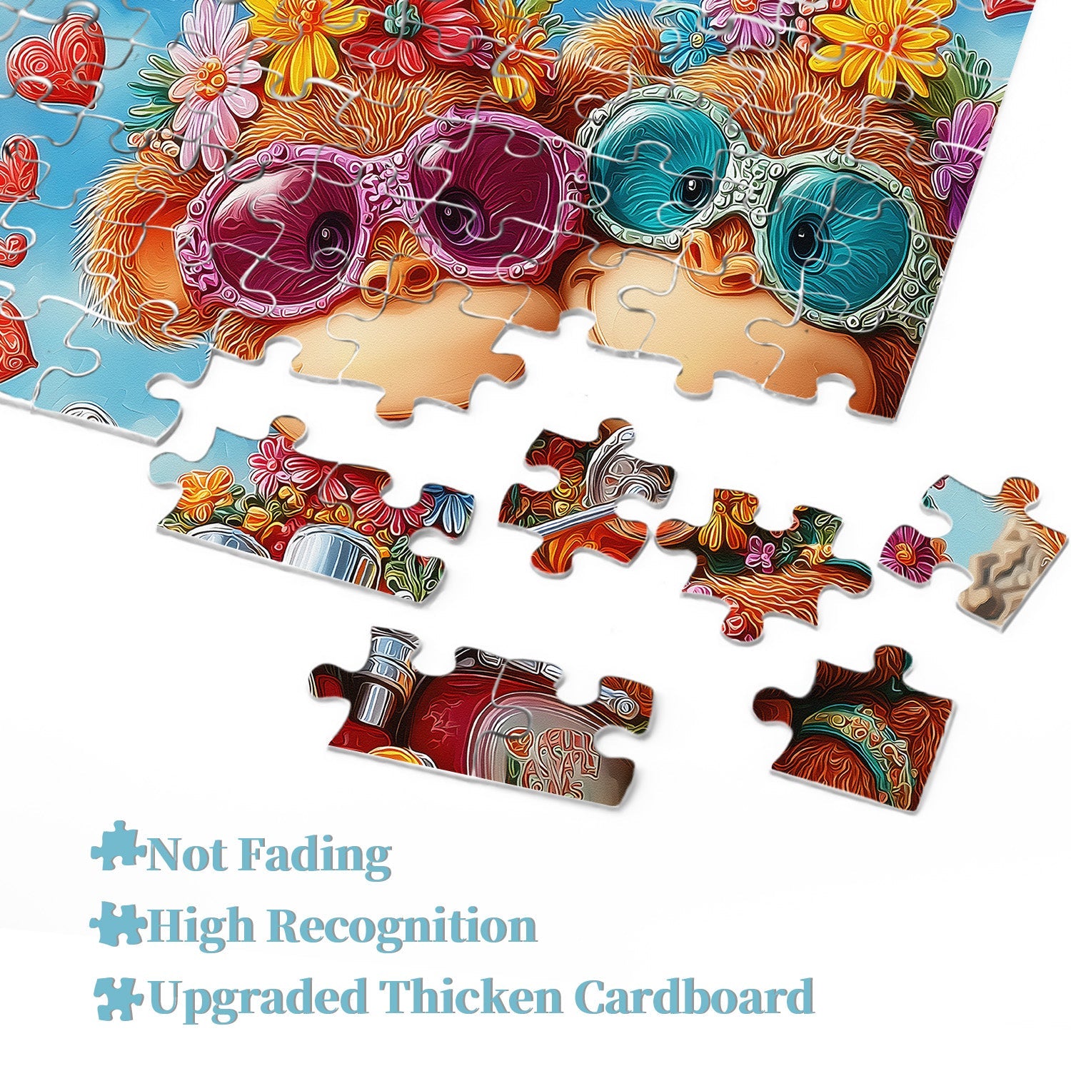 Beach Bikers Jigsaw Puzzle 1000 Pieces