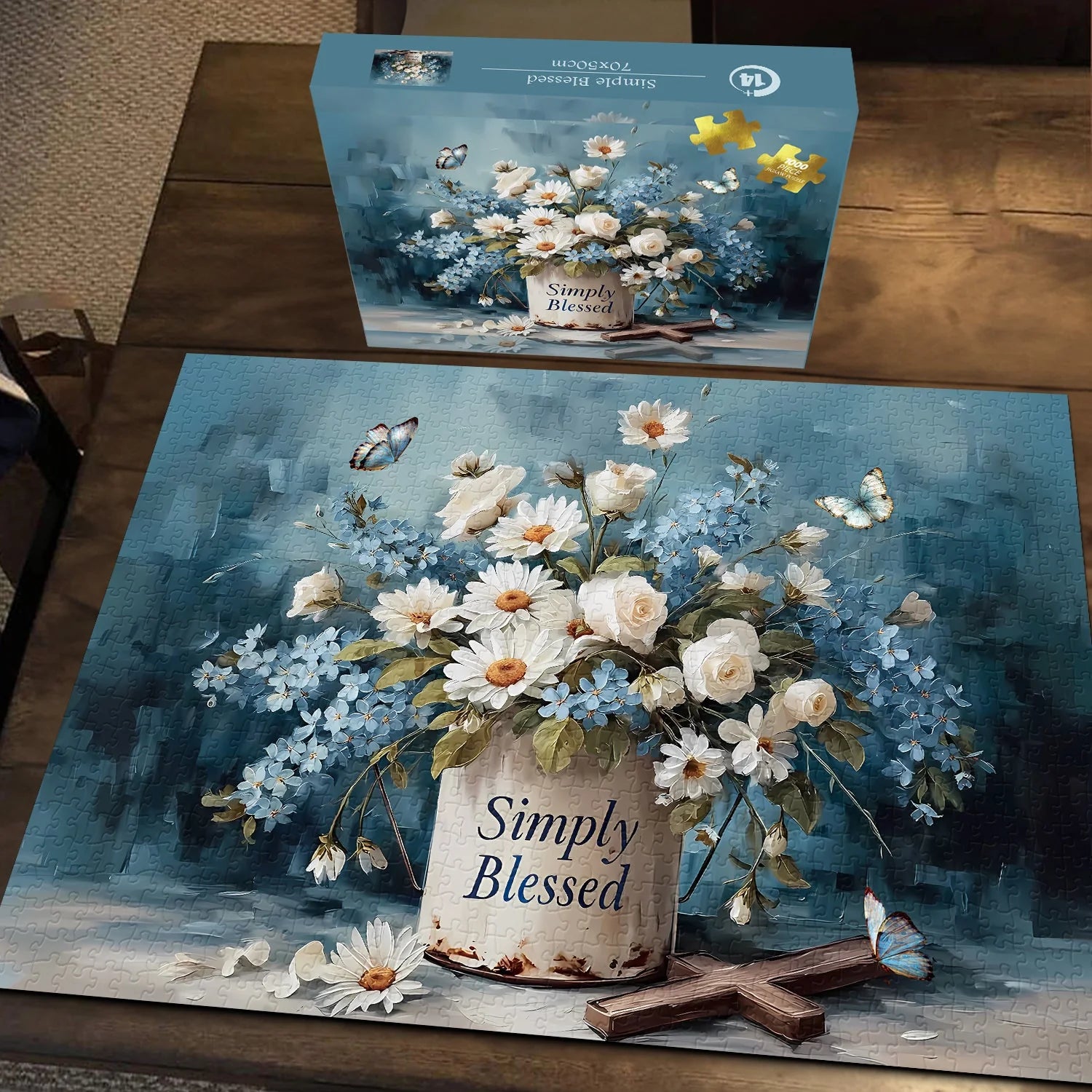 Puzzle simple béni 1000 pièces 1000 pièces