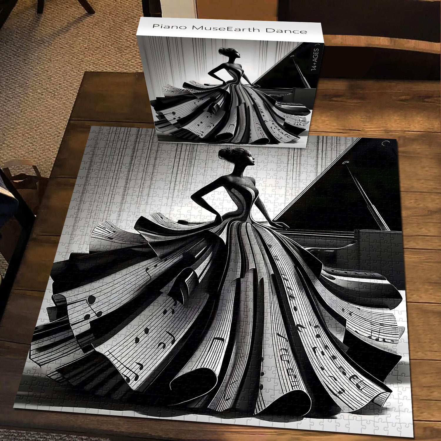 Piano Muse Jigsaw Puzzle 1000 Pieces