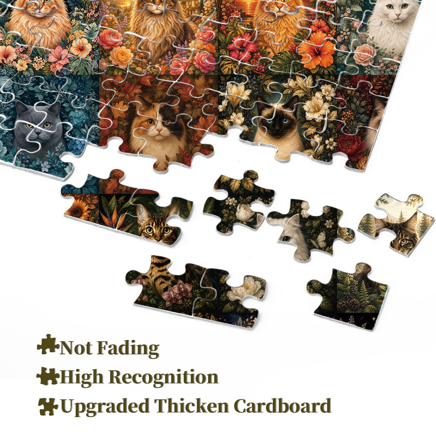 Bloom Cat Codex Jigsaw Puzzle 1000 Pieces