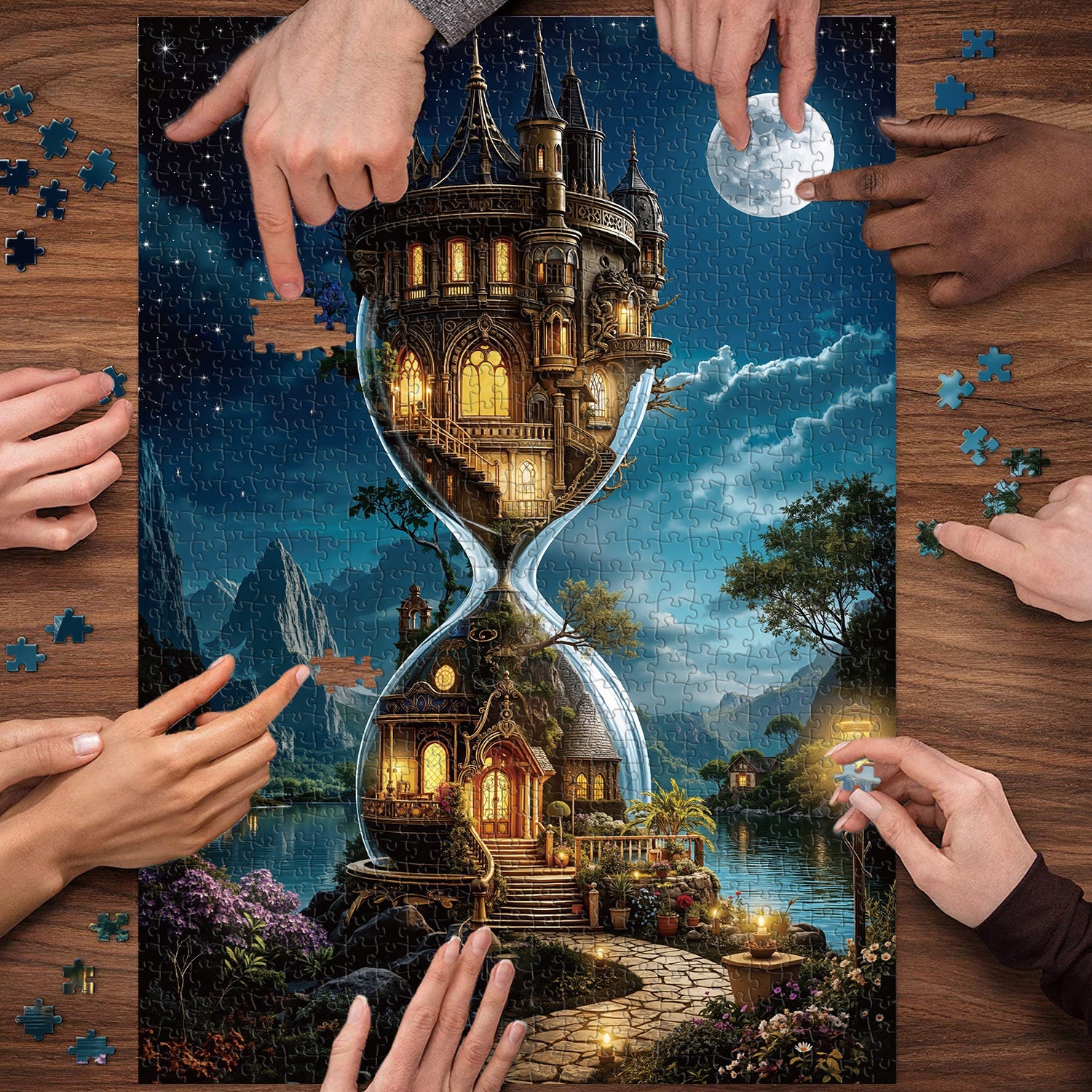 Hôtel Sorglass Hotel Puzzle 1000 pièces