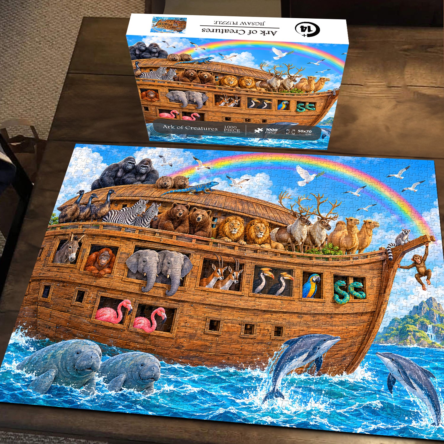 Ark of Creatures Jigsaw Puzzle 1000 Pieces
