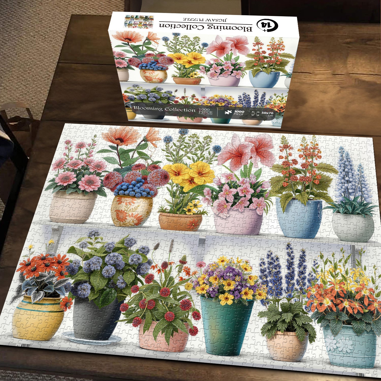 Puzzle Collection Blooming 1000 pièces