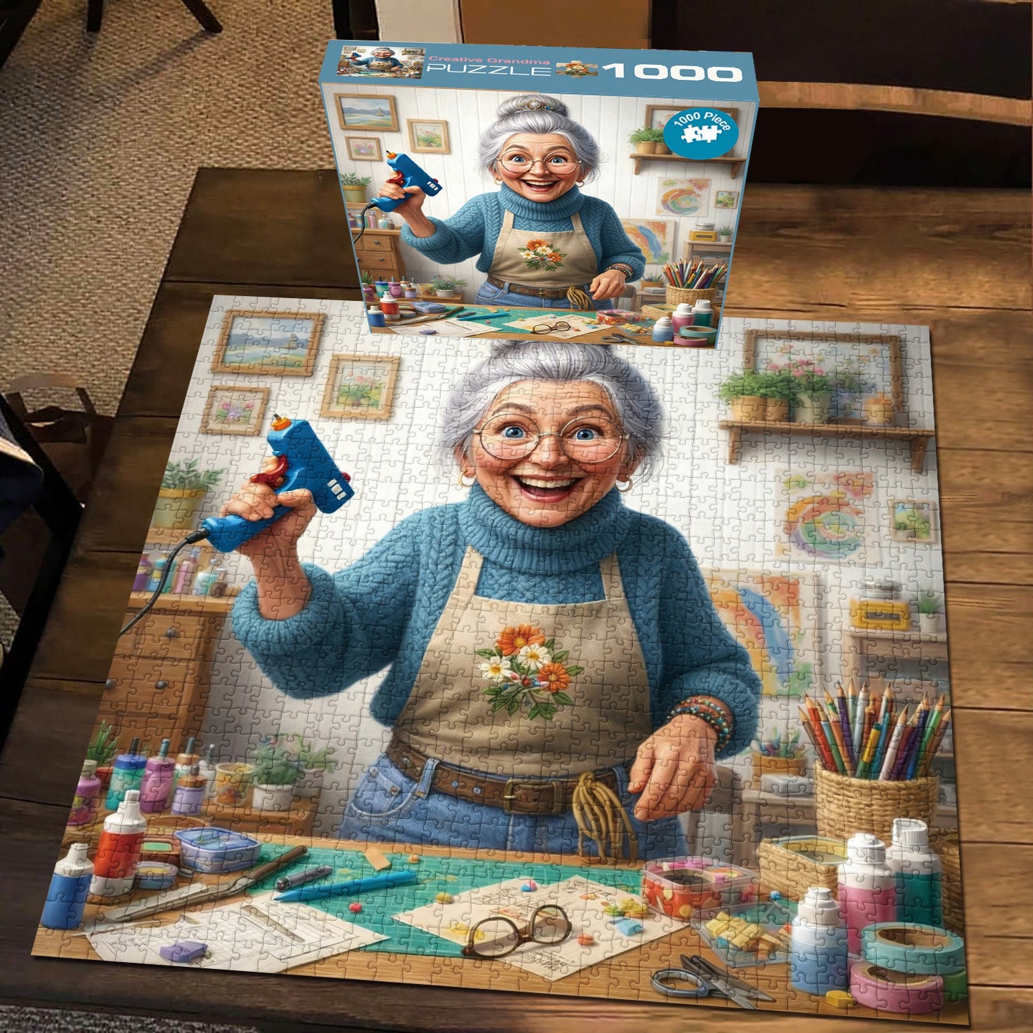 Puzzle créatif grand-mère 1000 pièces