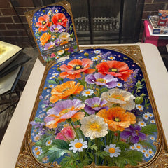 Golden Frame Florals Jigsaw Puzzle 1000 Pieces