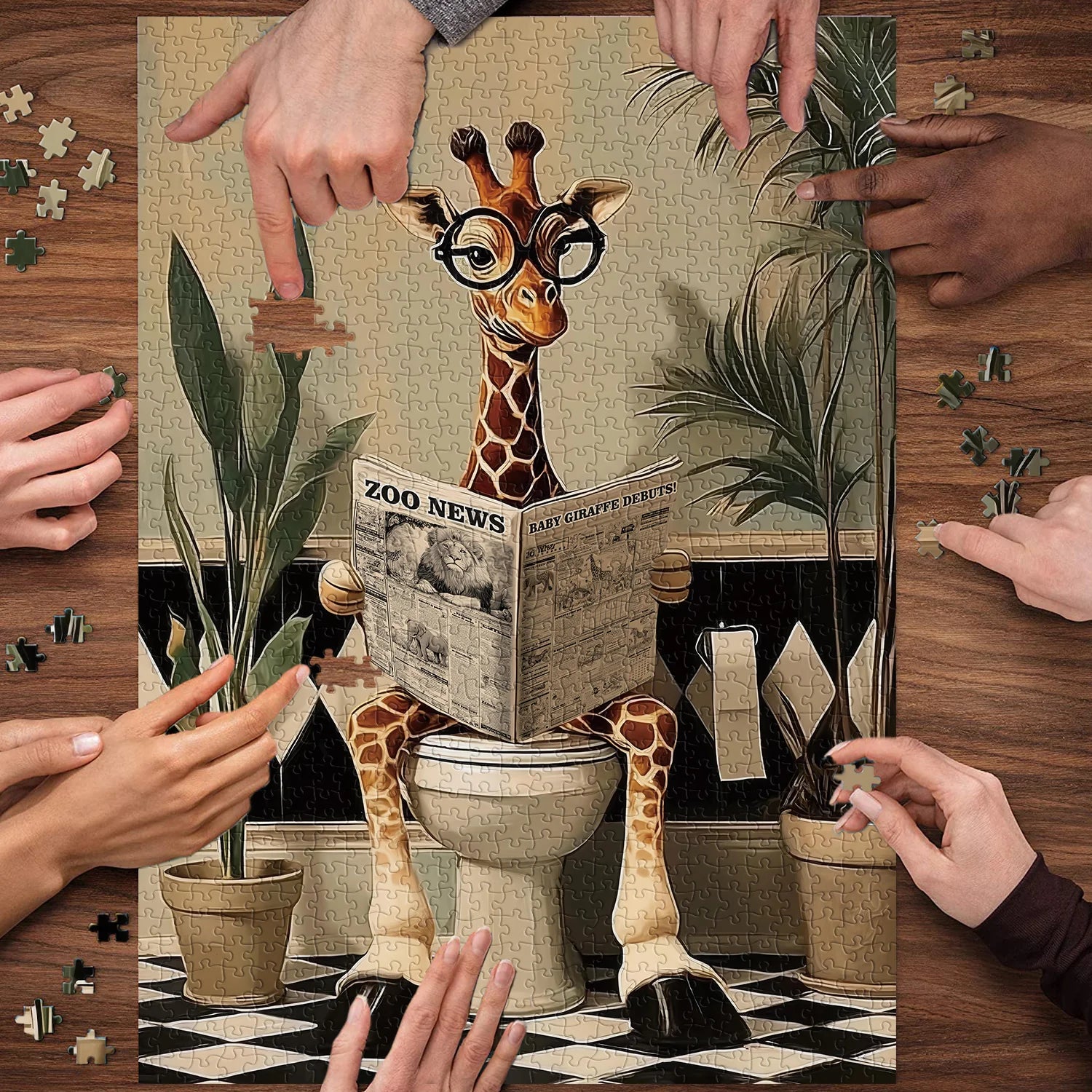 Paper Time Jigsaw Puzzle 1000 Pieces