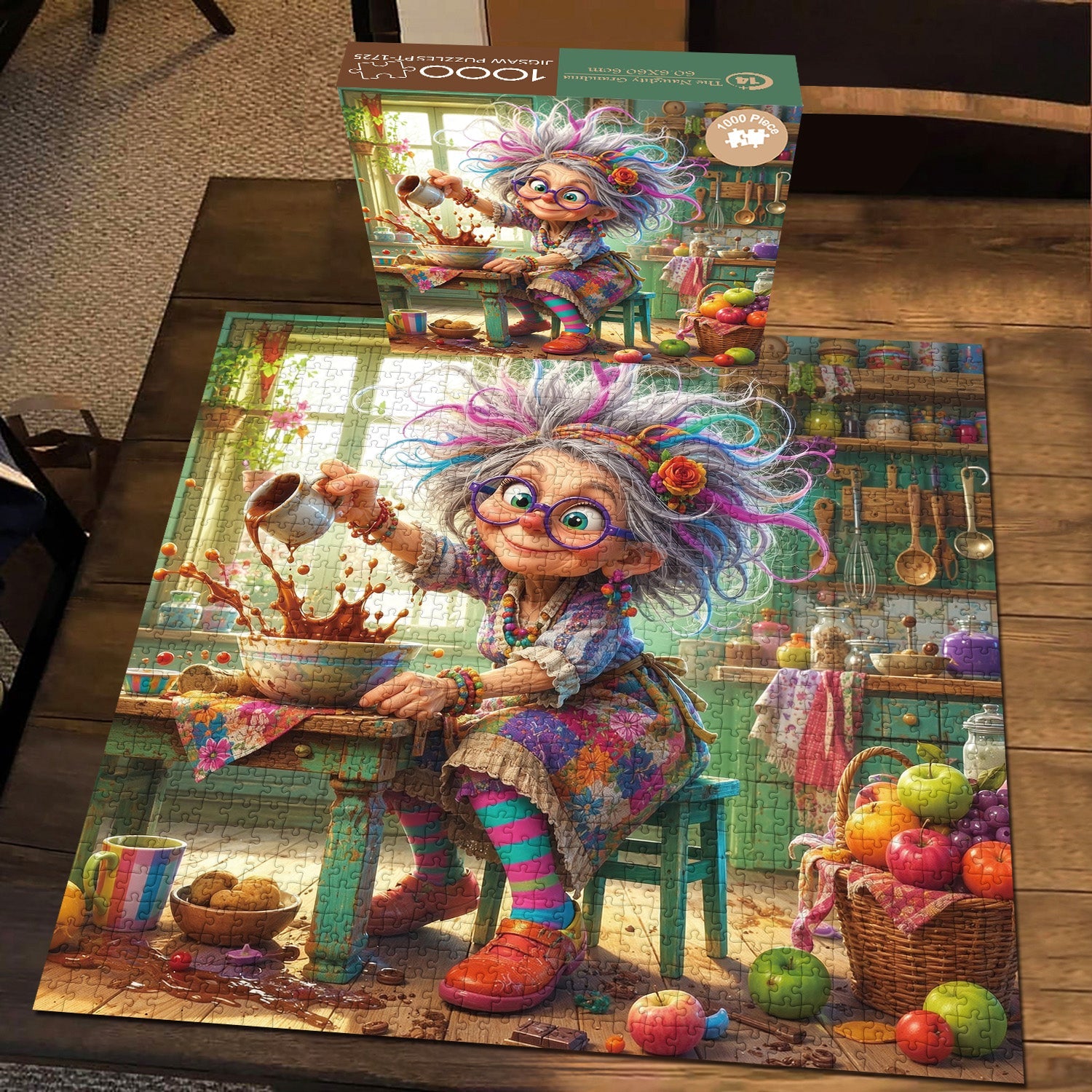 Das freche Oma-Puzzle 1000