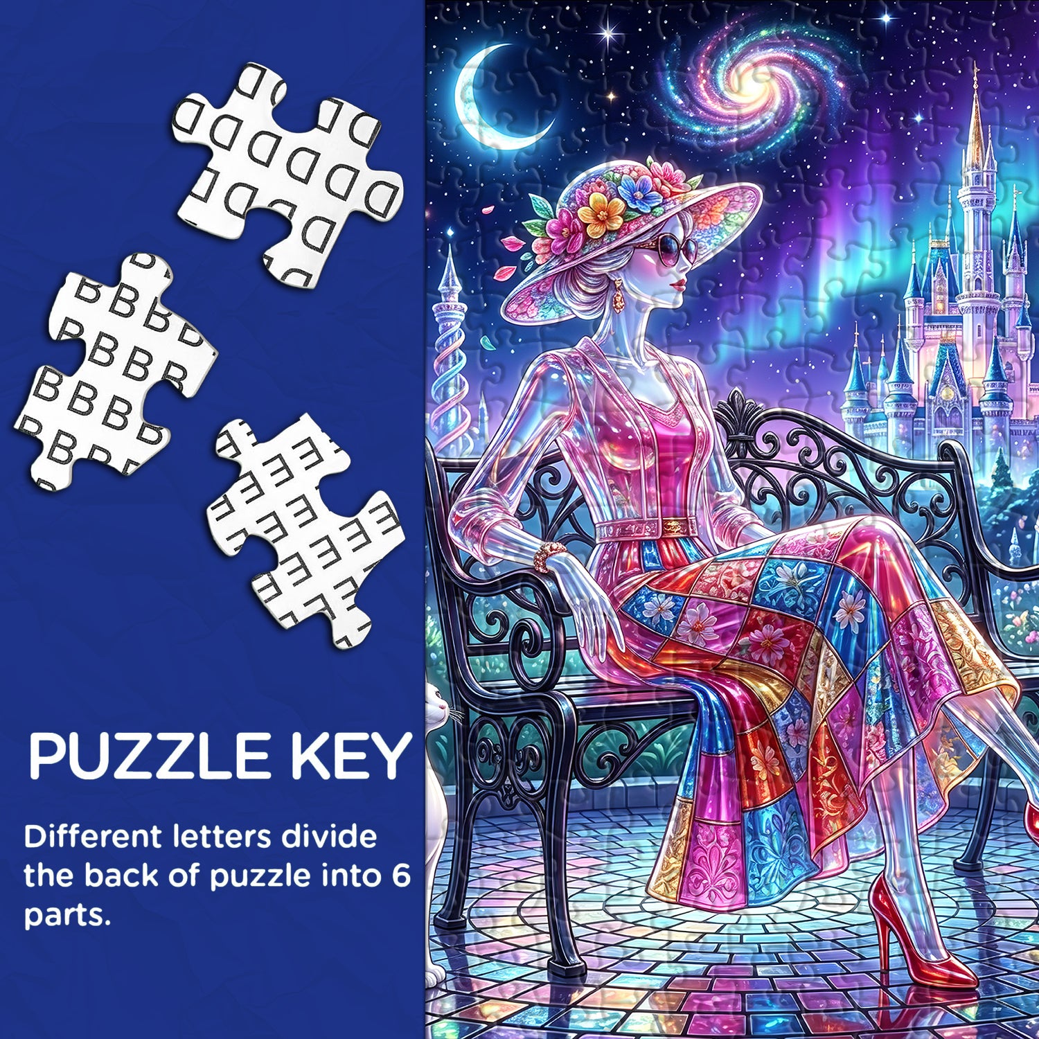 Magical Crystal Realm Jigsaw Puzzle 1000 Pieces