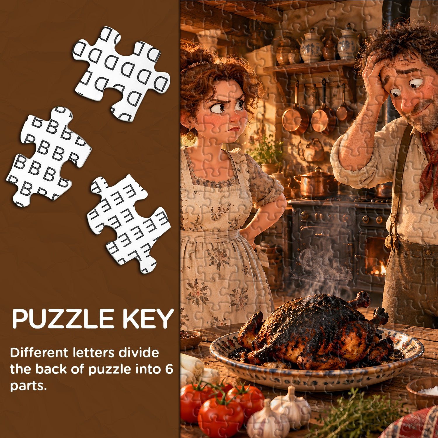 Cooking Gone Wrong Jigsaw Puzzle 1000 Pieces
