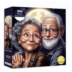 Puzzle Silver Hair Embrace 1000 pièces