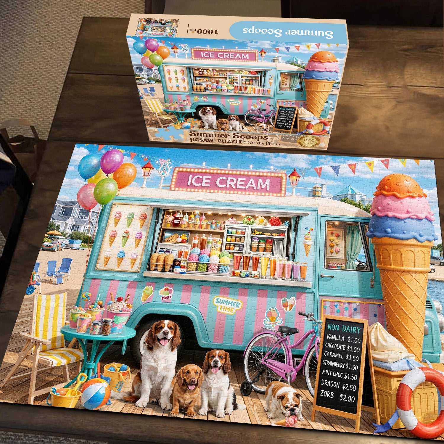 Summer Scoops Puzzle 1000 Teile
