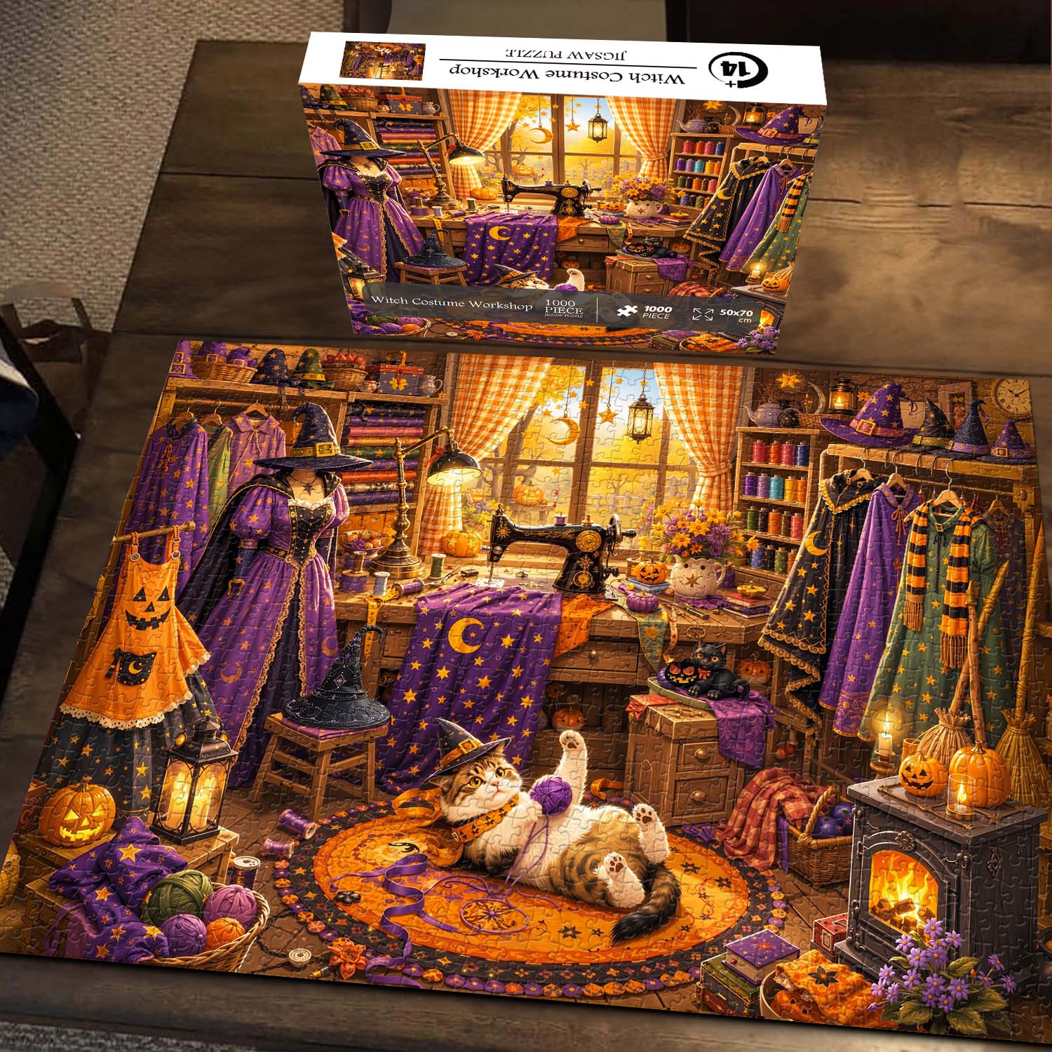 Witch Costume Workshop Jigsaw Puzzle 1000 Pieces