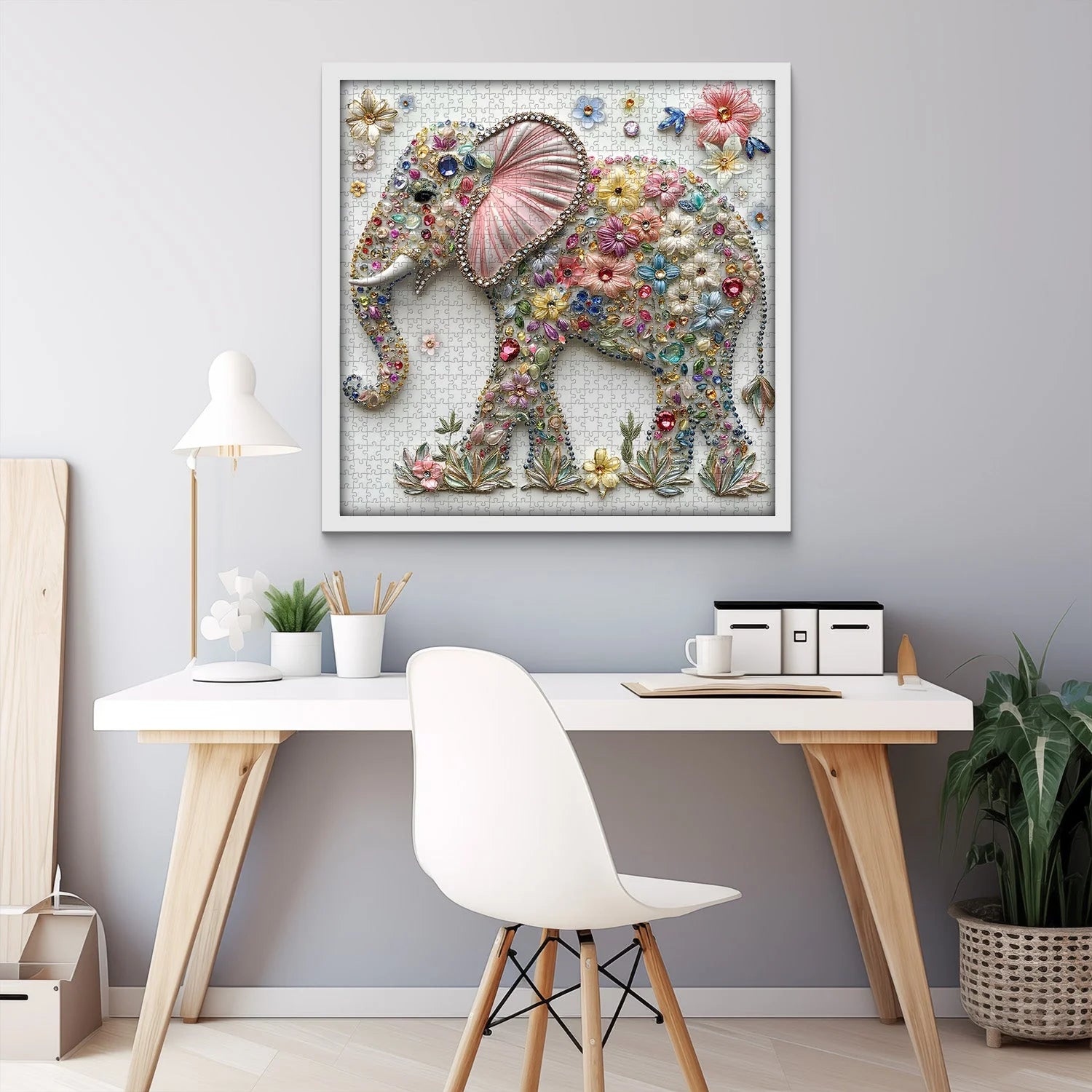 Elegante puzzle elefante puzzle 1000 pezzi