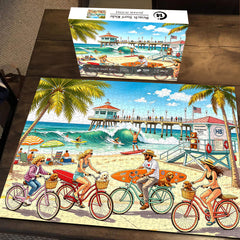 Puzzle Beach Surf Ride 1000 pièces