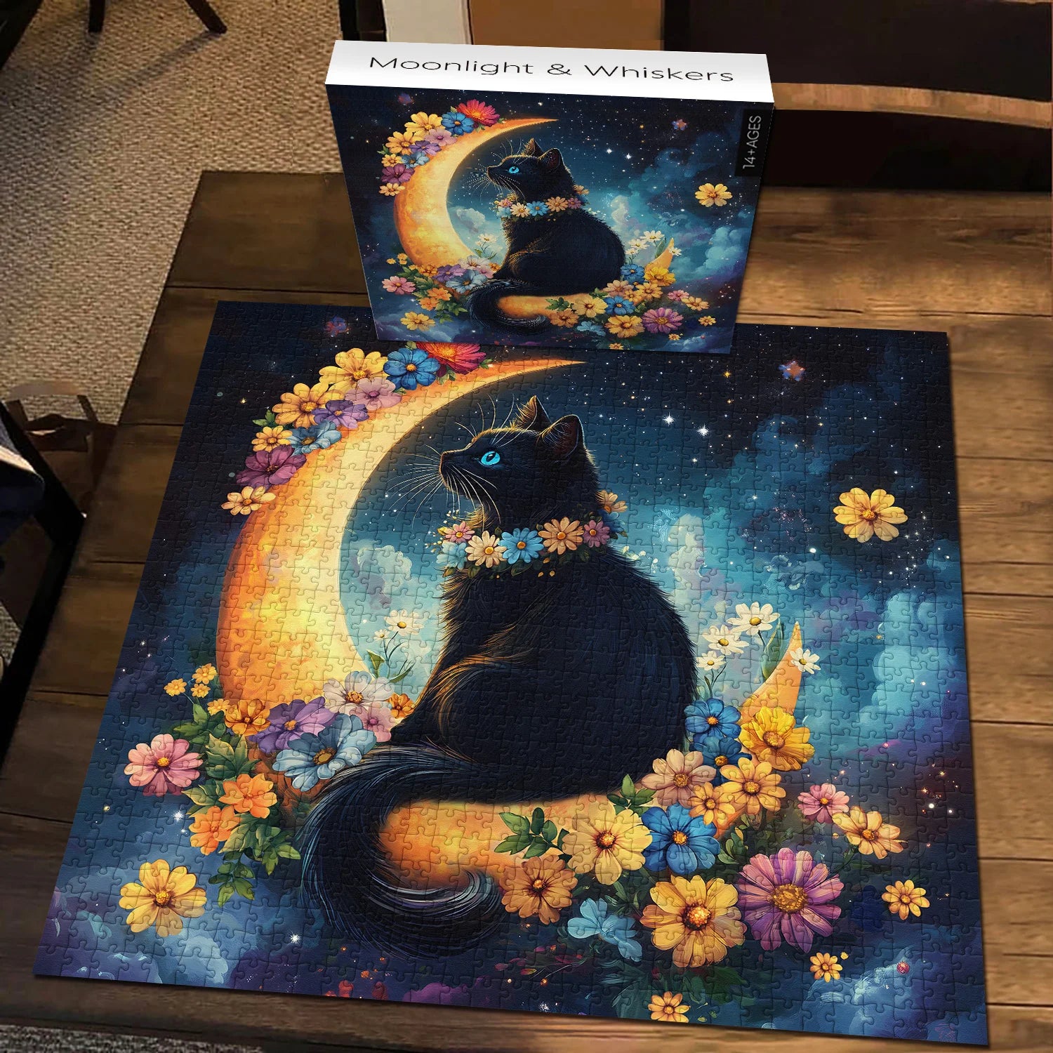 Moonlight & Whiskers Puzzles 1000 pièces