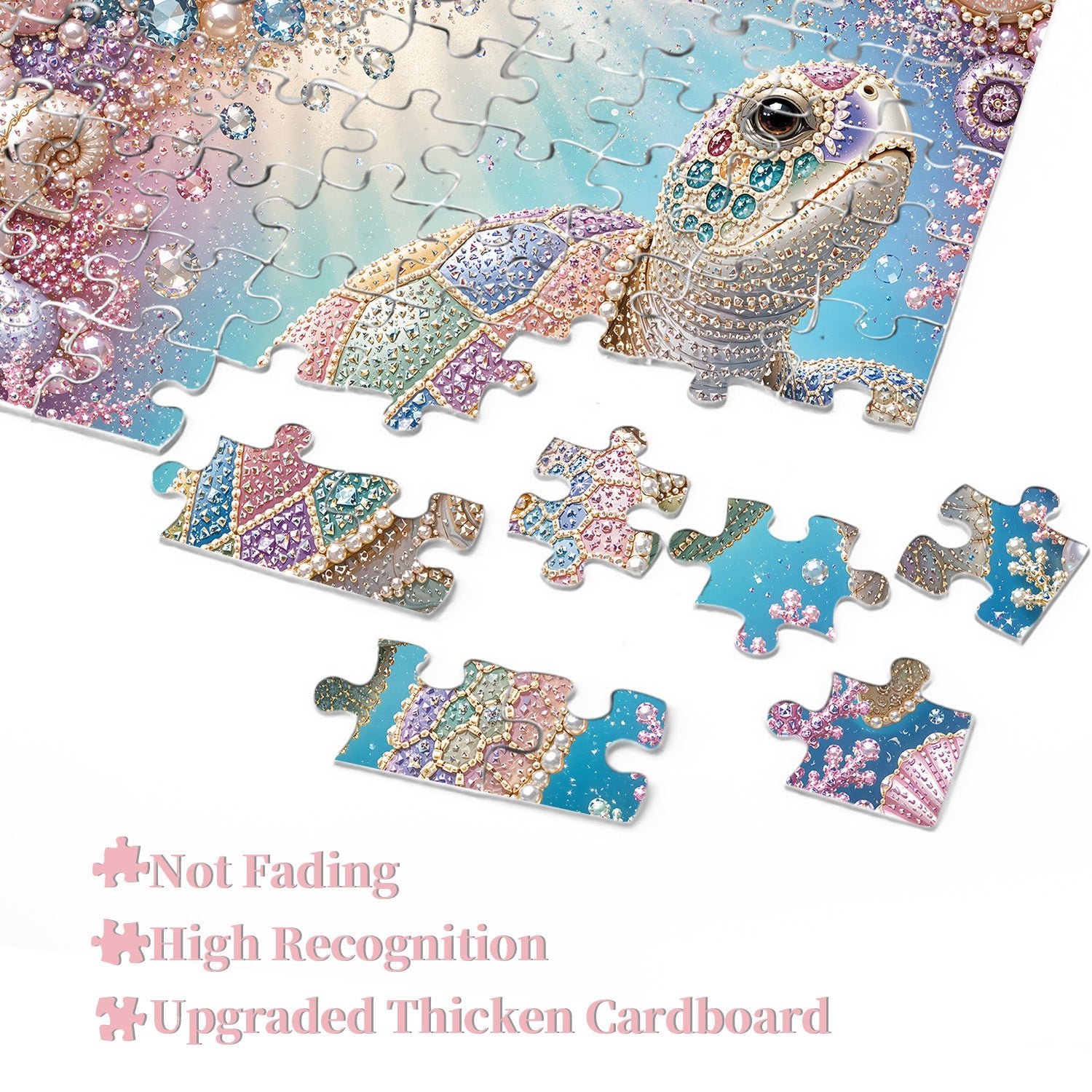 Puzzle Gioiello Tartaruga Marina 1000 Pezzi