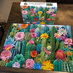 Cactus Wonderland Jigsaw Puzzle 1000 Pieces