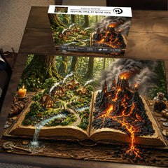 Tale Book of Two Worlds Jigsaw Puzzle 1000 Pieces