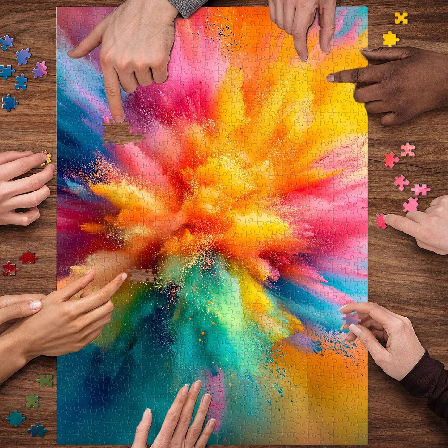 Colorful magnifique puzzle de puzzle 1000 pièces